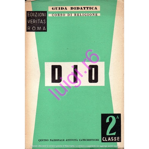 Dio guida didattica corso - dio,