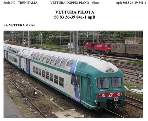Treno semipilota piani - vi, 2