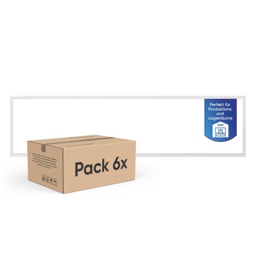 Plafoniera pannello led - 6x,